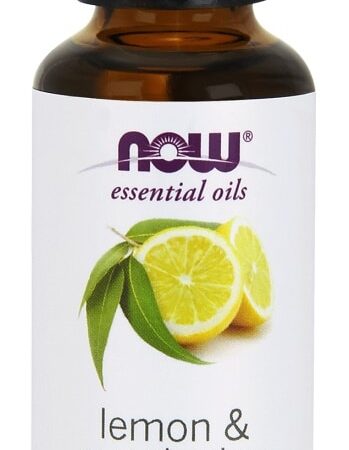 Huile essentielle citron et eucalyptus.
