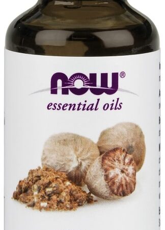 Huile essentielle de muscade pure.