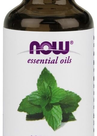 Huile essentielle de menthe verte pure.