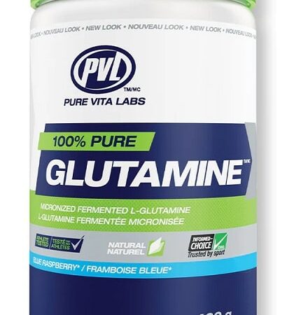 Essentials 100% Pure Glutamine, Blue Raspberry - 410 grams