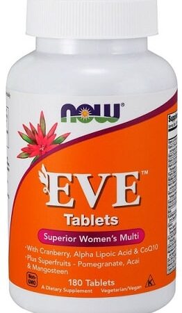 Complément alimentaire multivitaminé pour femmes, EVE Tablets.