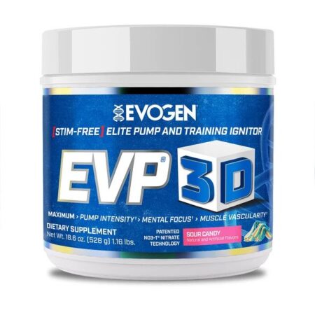 Pot de supplément diététique EVP 3D Evogen.