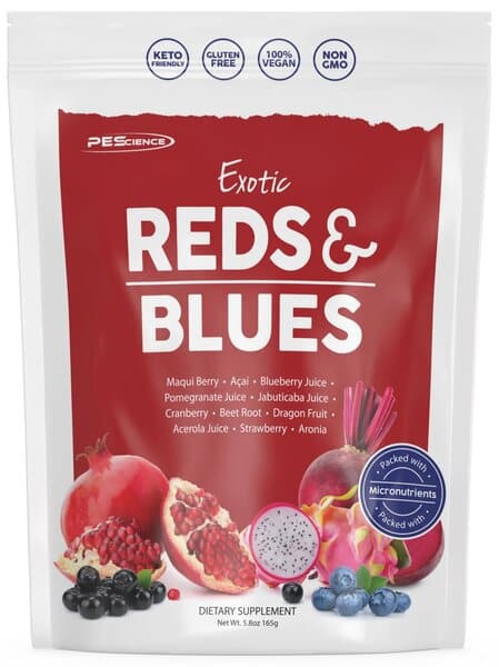 Exotic Reds & Blues - 165 grams