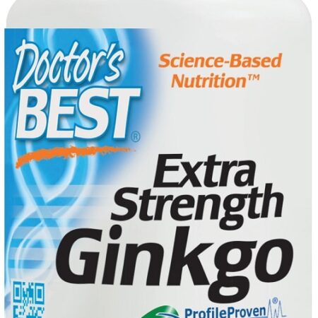 Flacon Doctor's Best Ginkgo biloba extra fort.