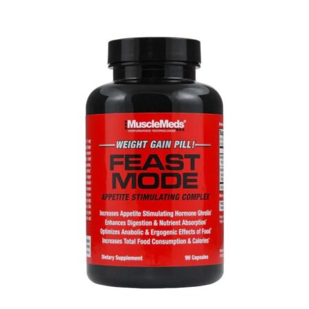Pot de pilules pour prise de poids MuscleMeds.