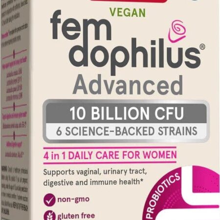 Fem-Dophilus Advanced - Refrigerated, 10 Billion CFU - 30 vcaps