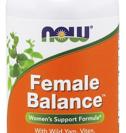 Complément alimentaire féminin NOW, 90 capsules végétales.