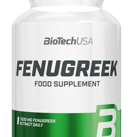 Pot de complément alimentaire fenugrec BiotechUSA.