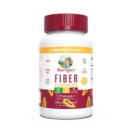 Fiber Gummies, Papaya - 60 gummies