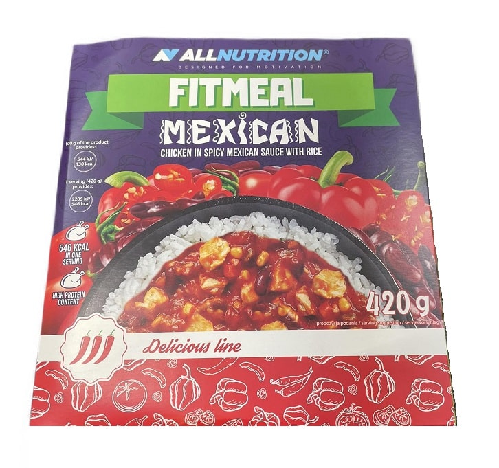Plat préparé Fitmeal mexicain de 420g.