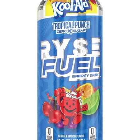 Fuel Energy Drink, Kool-Aid Tropical Punch - 12 x 473 ml.