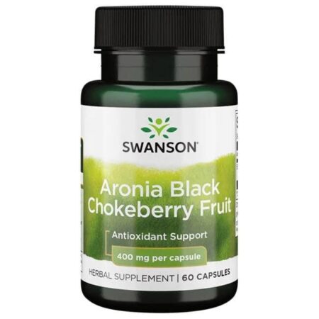 Complément Aronia antioxydant, Swanson, 60 capsules.