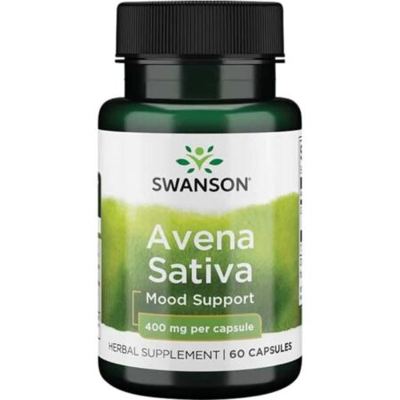 Flacon Swanson Avena Sativa, complément humeur.