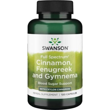 Complément alimentaire Swanson pour glycémie, 120 gélules.