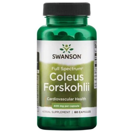 Flacon Swanson Coleus Forskohlii, complément santé.