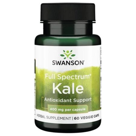 Pot de complément alimentaire au chou kale.