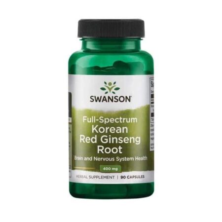 Flacon de ginseng rouge coréen Swanson.