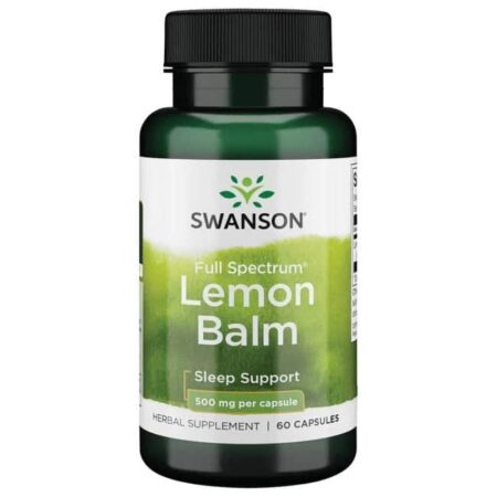 Complément alimentaire Lemon Balm Swanson.