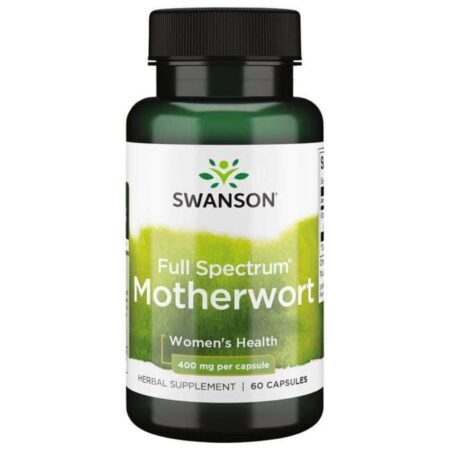 Complément santé féminine Motherwort Swanson, 60 capsules