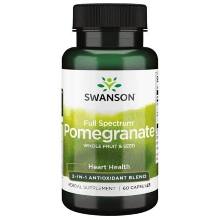 Complément alimentaire Swanson grenade pour la santé cardiaque.