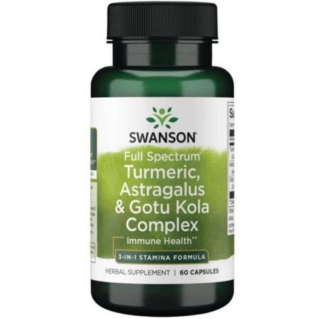Complément alimentaire Swanson à base de curcuma.