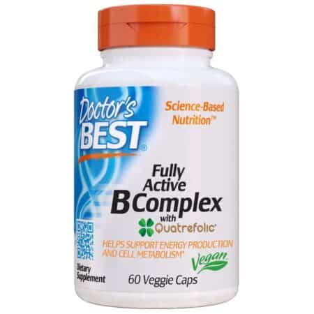 Complément B Complex vegan, Doctor's Best, 60 gélules.
