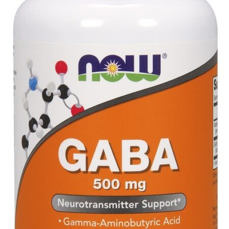 GABA with Vitamin B6, 500mg - 100 vcaps