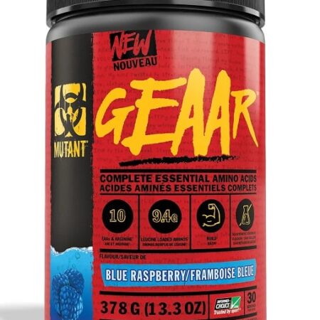 GEAAR, Blue Raspberry - 378 grams