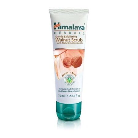 Exfoliant doux Himalaya aux noix, soin naturel antioxydant.