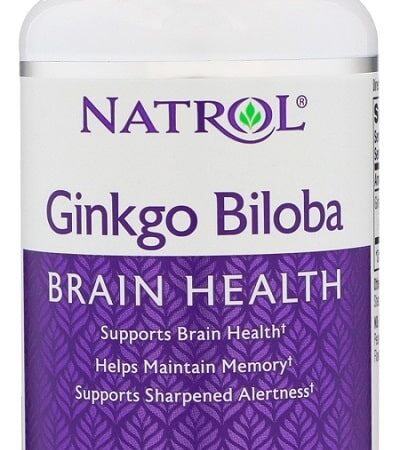 Complément alimentaire Ginkgo Biloba 120mg, Natrol.