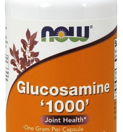 Flacon de glucosamine pour articulations, complément alimentaire.