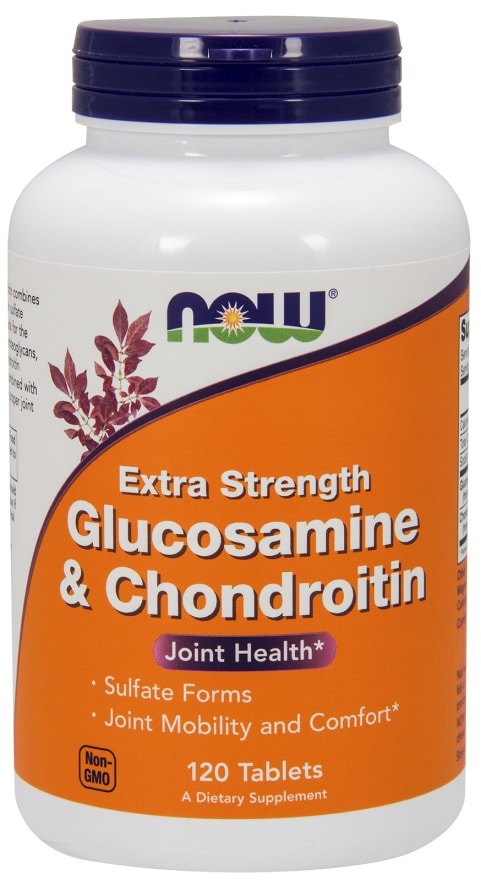 Pot de supplément Glucosamine Chondroïtine articulations.