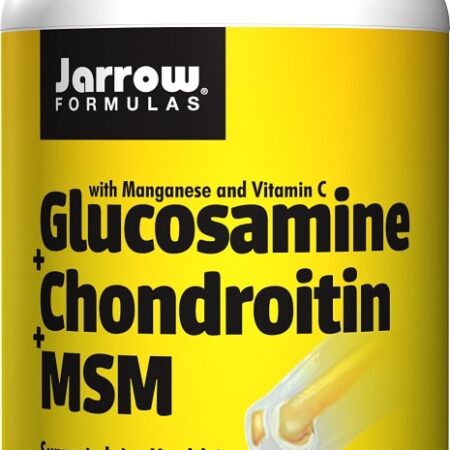Bouteille suppléments Glucosamine Chondroitine MSM pour articulations