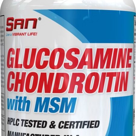 Pot de complément alimentaire Glucosamine Chondroïtine MSM.