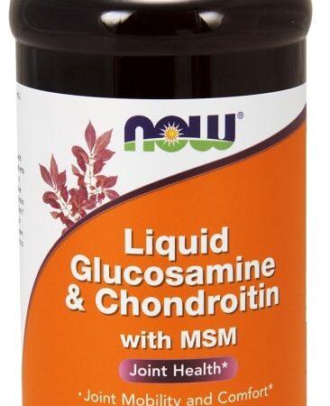 Supplément alimentaire liquide Glucosamine Chondroïtine.