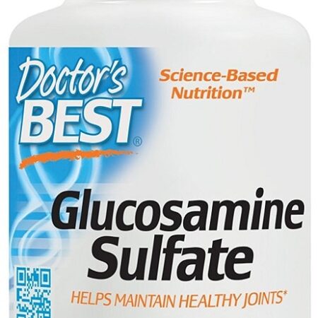 Flacon de supplément Glucosamine Sulfate.