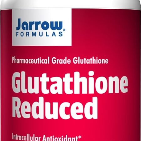 Bouteille de supplément glutathion réduit, antioxydant, végétalien.