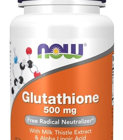 Pot de complément alimentaire Glutathion 500 mg.