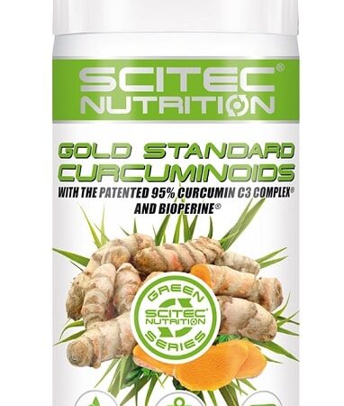 Complément alimentaire curcumine Scitec Nutrition.