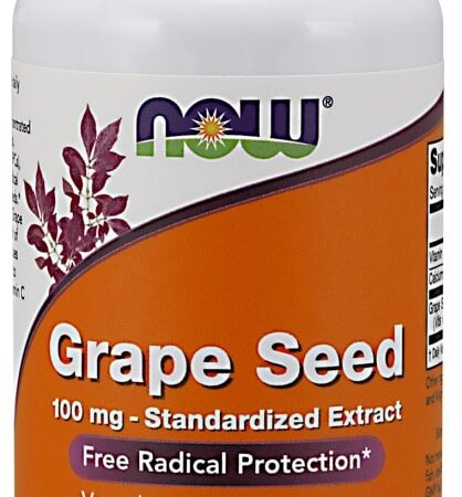 Grape Seed Standardized Extract, 100mg - 100 vcaps
