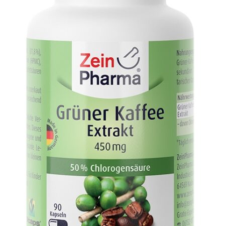 Pot de complément alimentaire au café vert Zein Pharma.