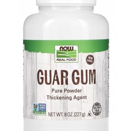 Poudre de gomme de guar épaississante.