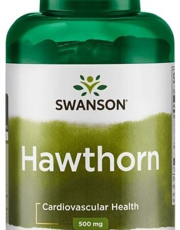 Flacon Swanson Hawthorn complément cardiovasculaire.