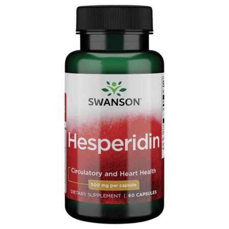 Flacon d'Hespéridine Swanson pour la santé cardiaque.
