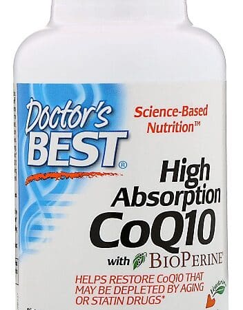 Supplément CoQ10 haute absorption Doctor's Best.