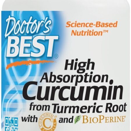 Flacon Doctor's Best Curcumine Haute Absorption