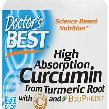 High Absorption Curcumin From Turmeric Root with C3 Complex & BioPerine, 500mg - 120 caps