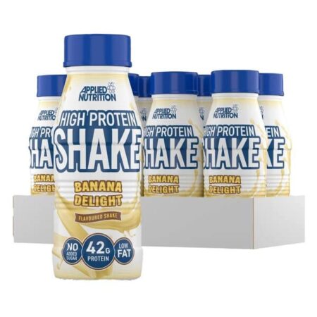High Protein Shake, Banana Delight - 8 x 500 ml.