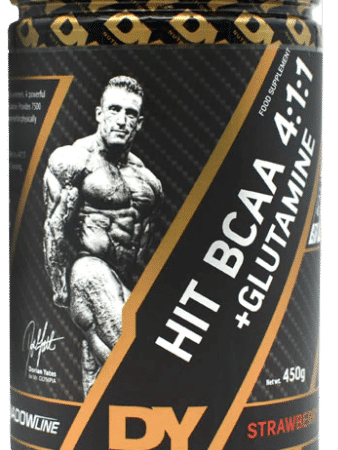 HIT BCAA 4:1:1 + Glutamine, Strawberry - 450 grams