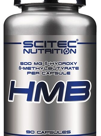 Pot de complément alimentaire HMB Scitec Nutrition.